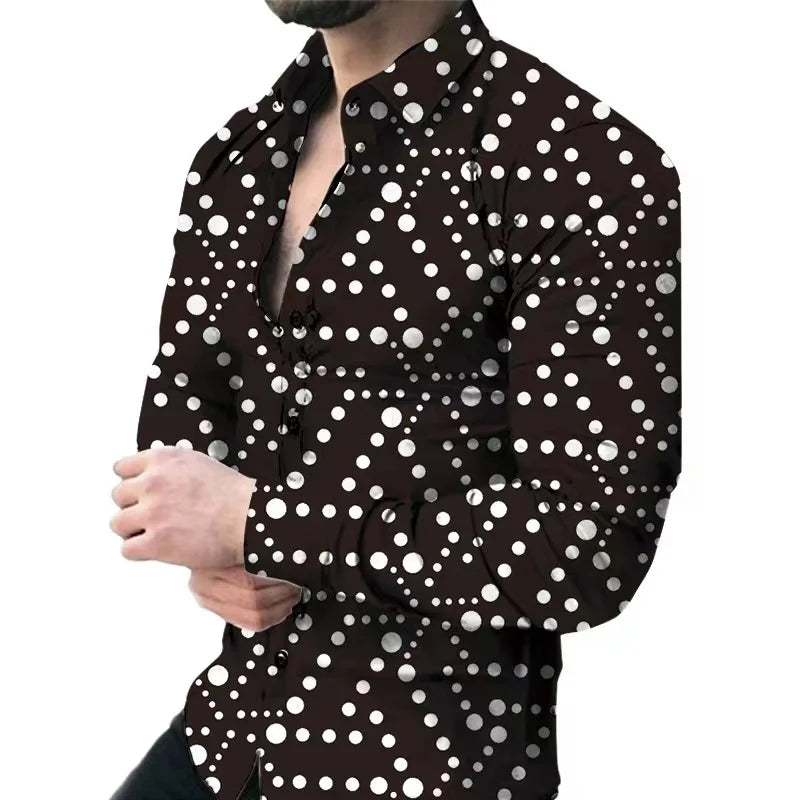 Men's Tops Lapel Shirt Casual Comfortable Evening Fashion Trend Retro Classic Style Spring Summer 2023