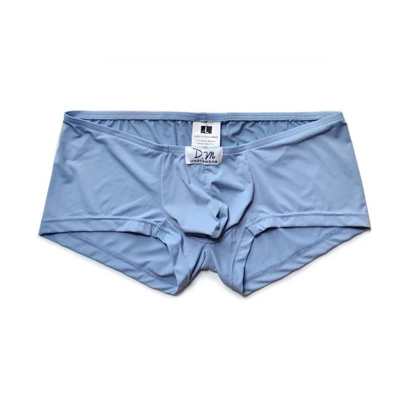 Men's Silk Smooth Low-Rise Boxer Shorts