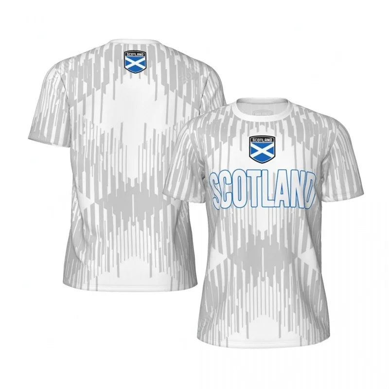 Scotland (The Brave) Football T Shirt Men Cool Outdoor Sports T-shirt