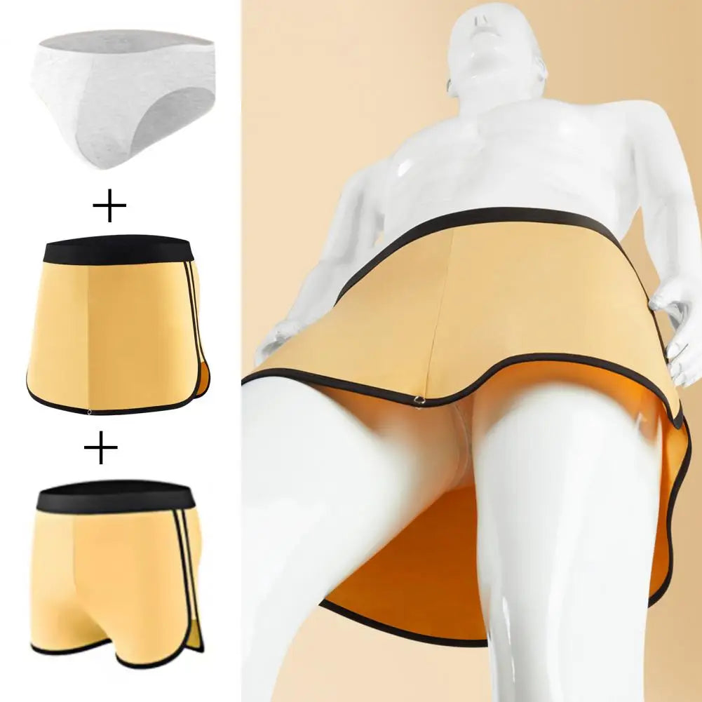 Men's Cotton Boxer Shorts with Triangle Lining