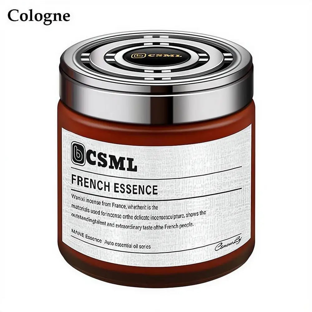 Car Freshener Cologne Scent Premium Glass Compact Design