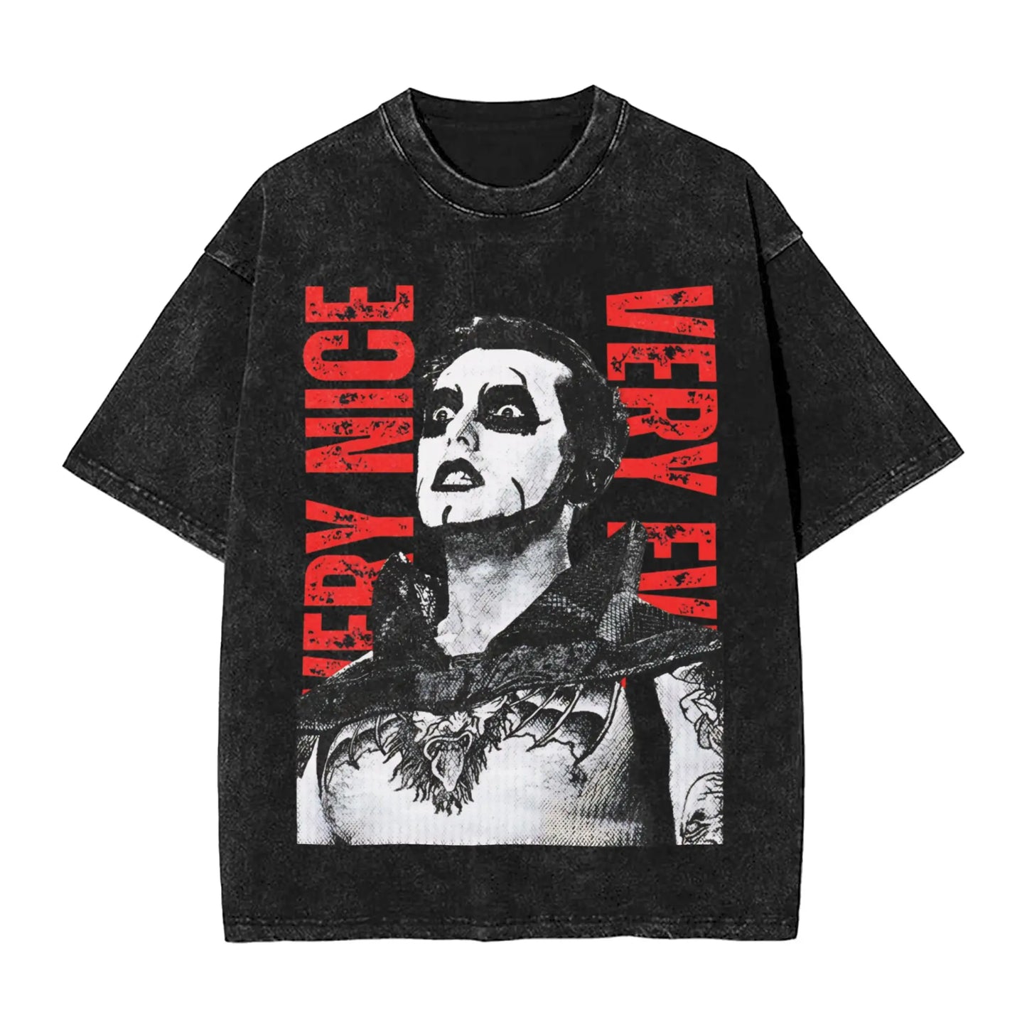 Mens T-Shirt Danhausen Wrestler Washed T Shirts Hipster  Summer Tees Y2K Retro Design Casual Tops Plus Size 2XL