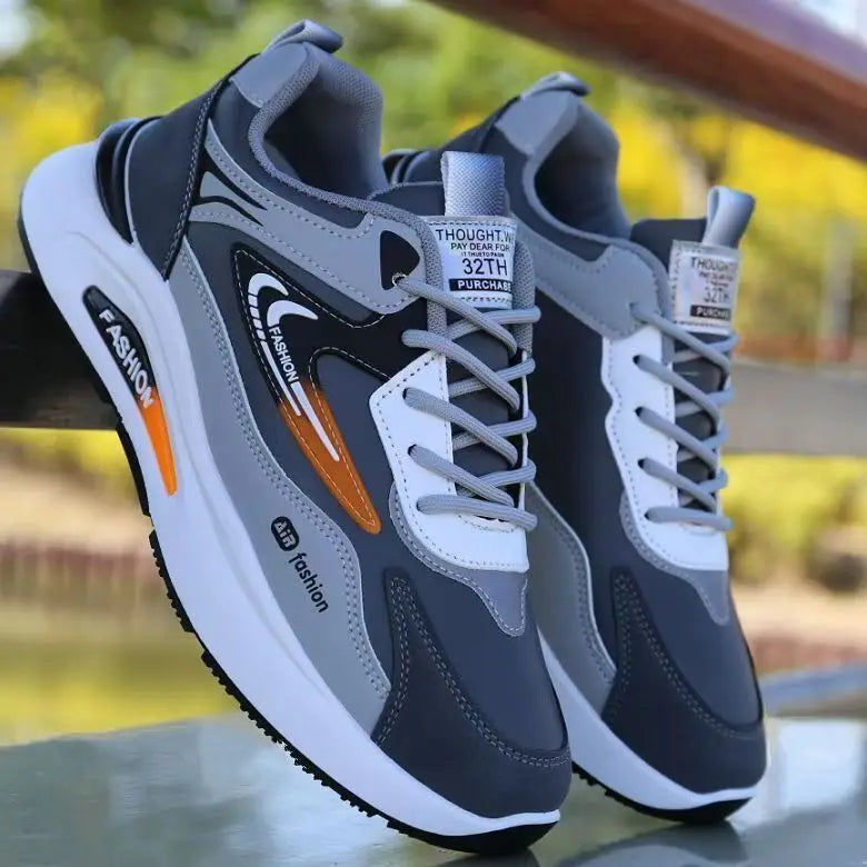 Lightweight Pu Leather Casual Shoes for Men