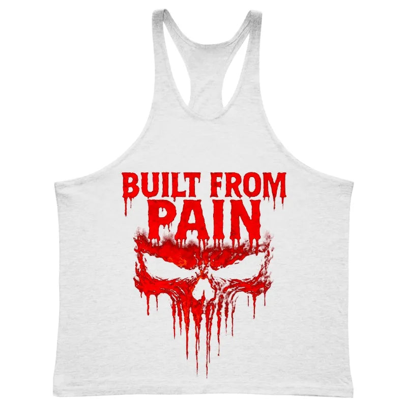 Men’s Summer Tank Tops 100％ Cotton Breathable I-shaped Vest Bodybuilding Sportswear Outdoor Fitness Clothing Basketball Jersey