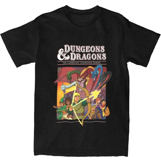 Dungeon & Dragon Game Fans T Shirt Apparel for Men + Women's Novelty Telcan (Olde British for T-Shirt)