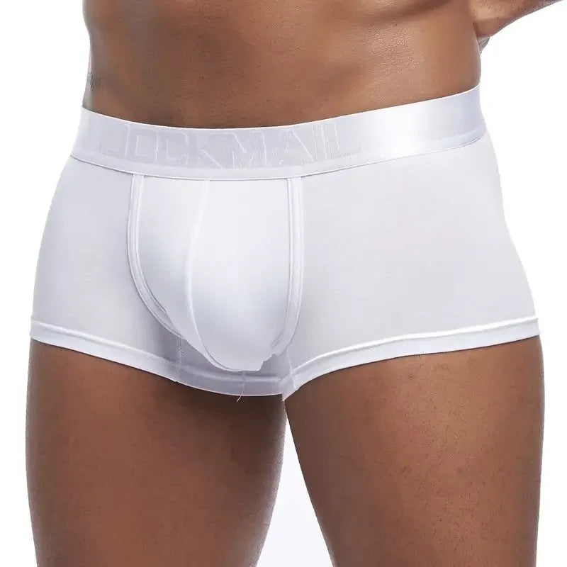 Mens Modal Boxer Shorts with Elastic Waist