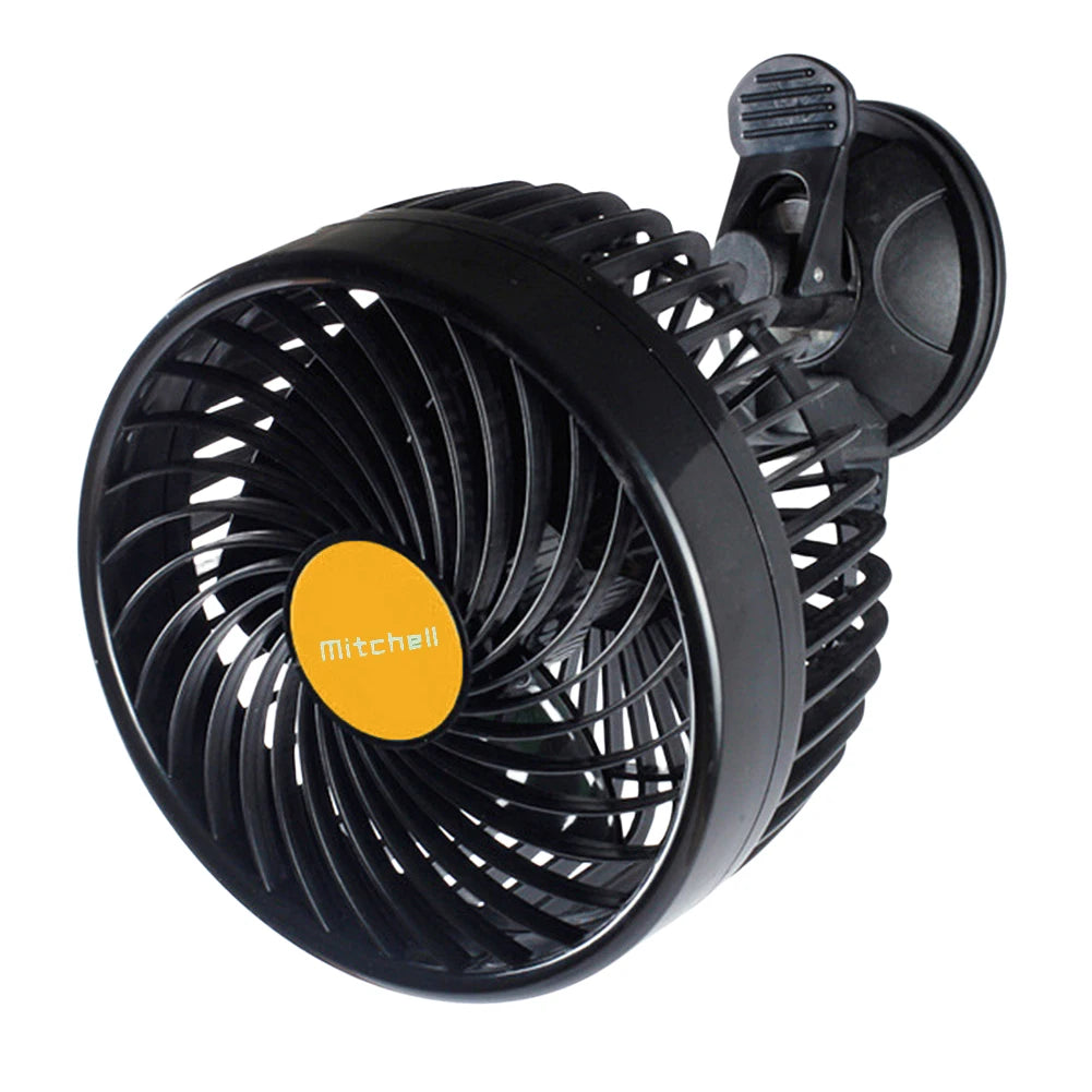 12V Adjustable Car Cooling Fan with Strong Suction