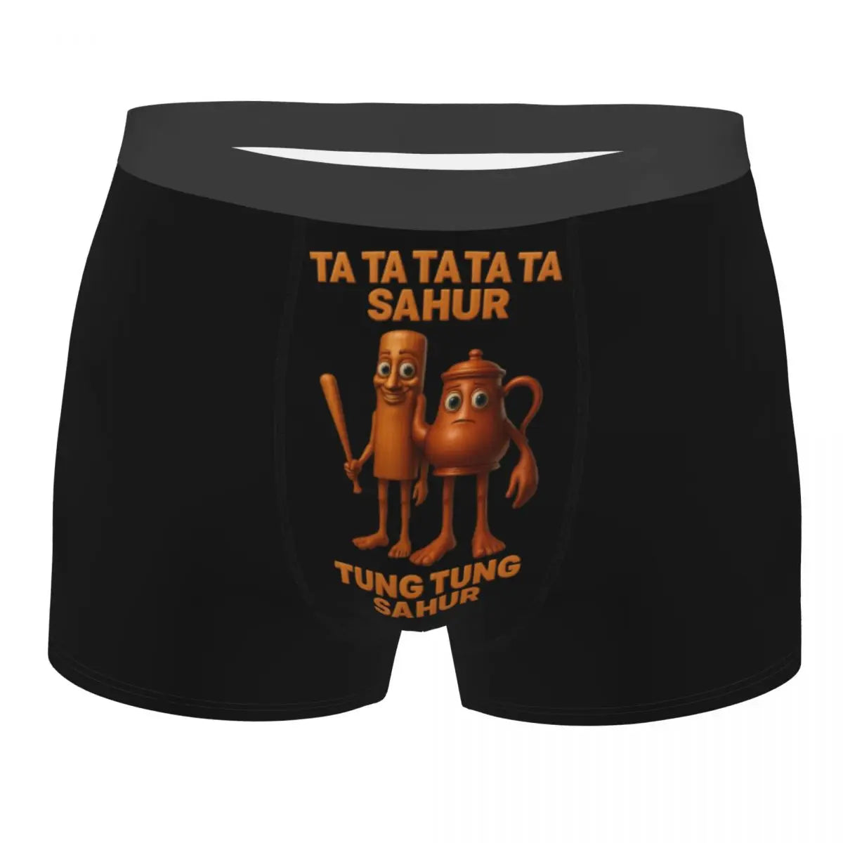 Men's Boxer Shorts Brr Brr Patapim Funny Italian Brainrot
