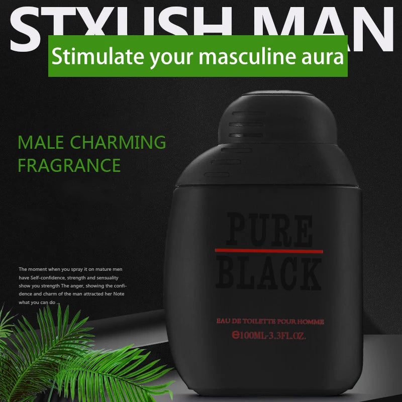 Cologne Gentleman's Charm 100ml Pure Black