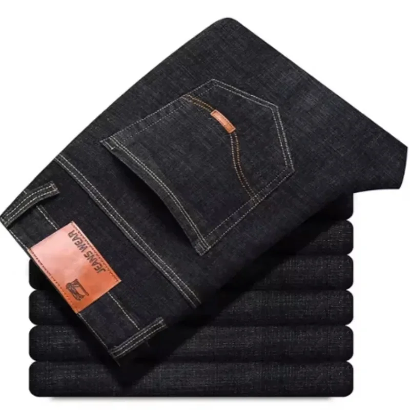 Men's Slim Fit Stretch Jeans for Business
