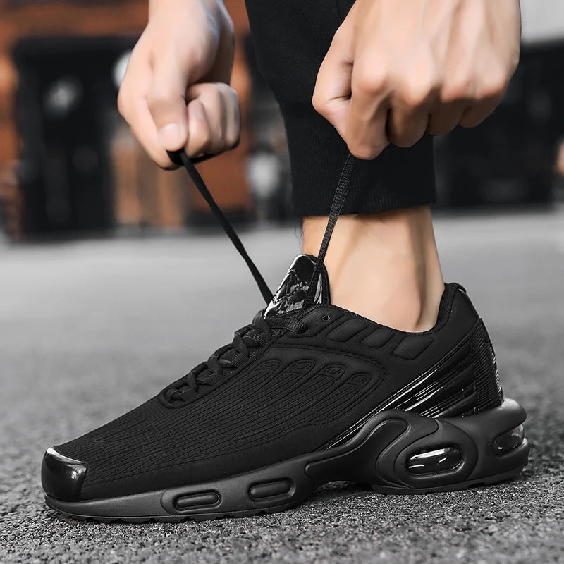 Mens Running Shoes Breathable Mesh Sports Shoes
