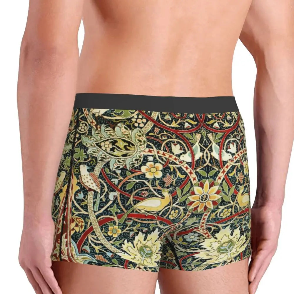 Breathable Cotton Polyester Boxer Shorts for Men