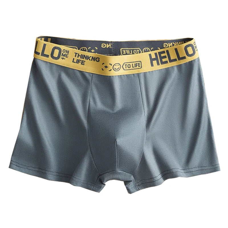 Men's Large Size Breathable Polyester Sports Briefs