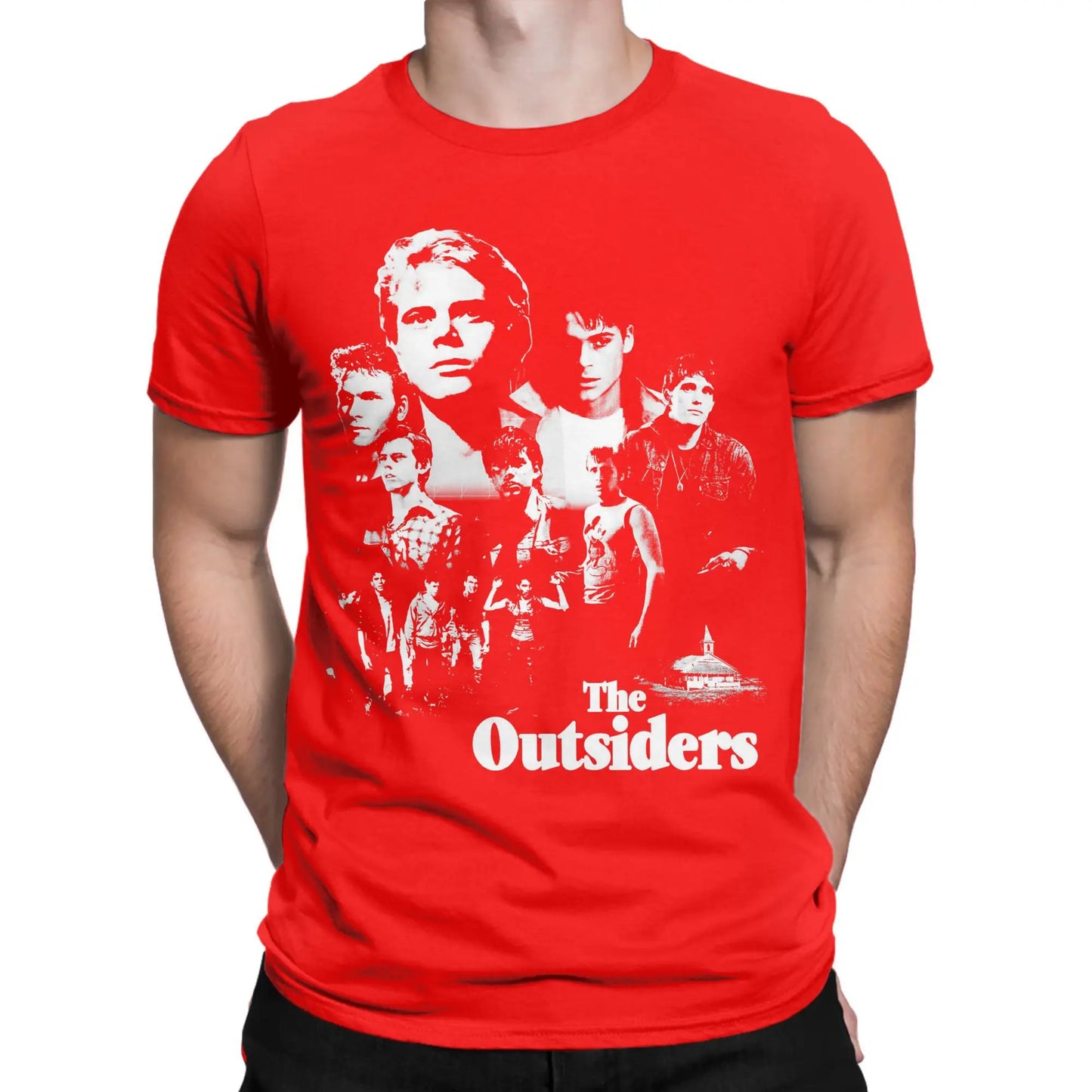 NONE The Outsiders 1983 Movie T Shirt for Men 100% Cotton
