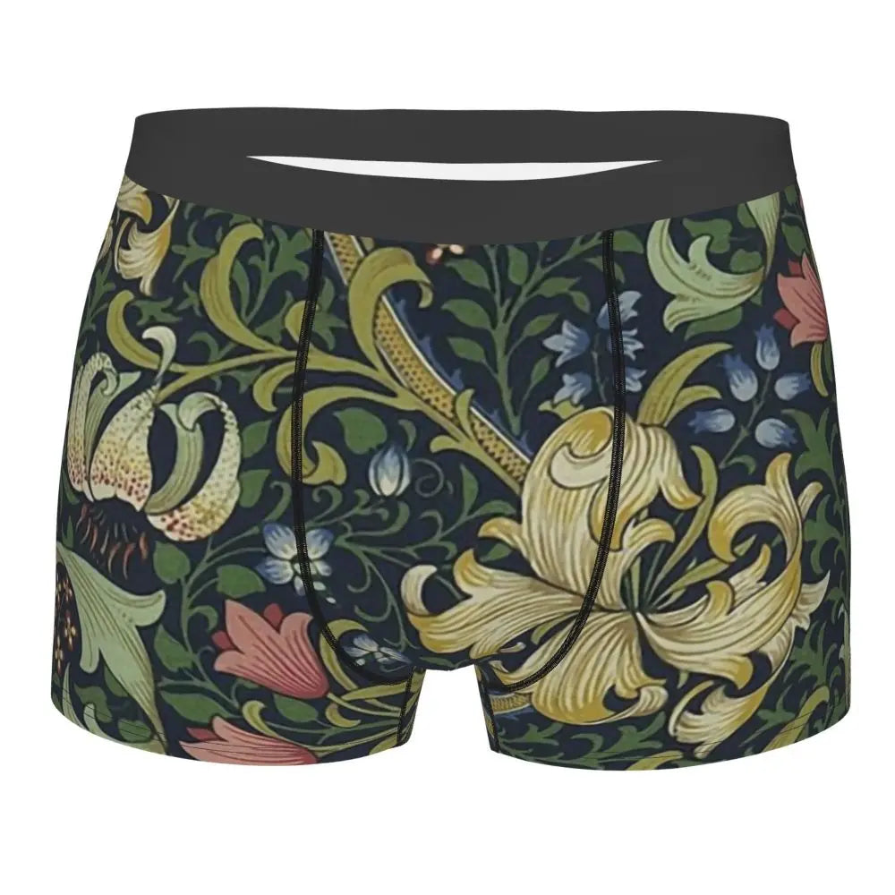 Breathable Cotton Polyester Boxer Shorts for Men