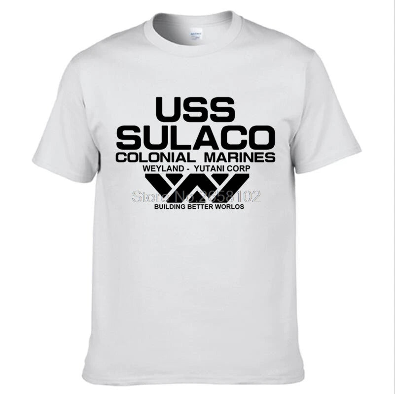 USCSS Nostromo Cotton T-Shirt for Men