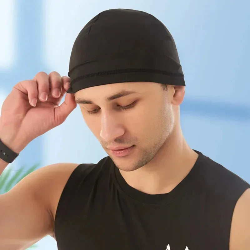 Unisex Quick Dry Cooling Cap for Cycling and Running