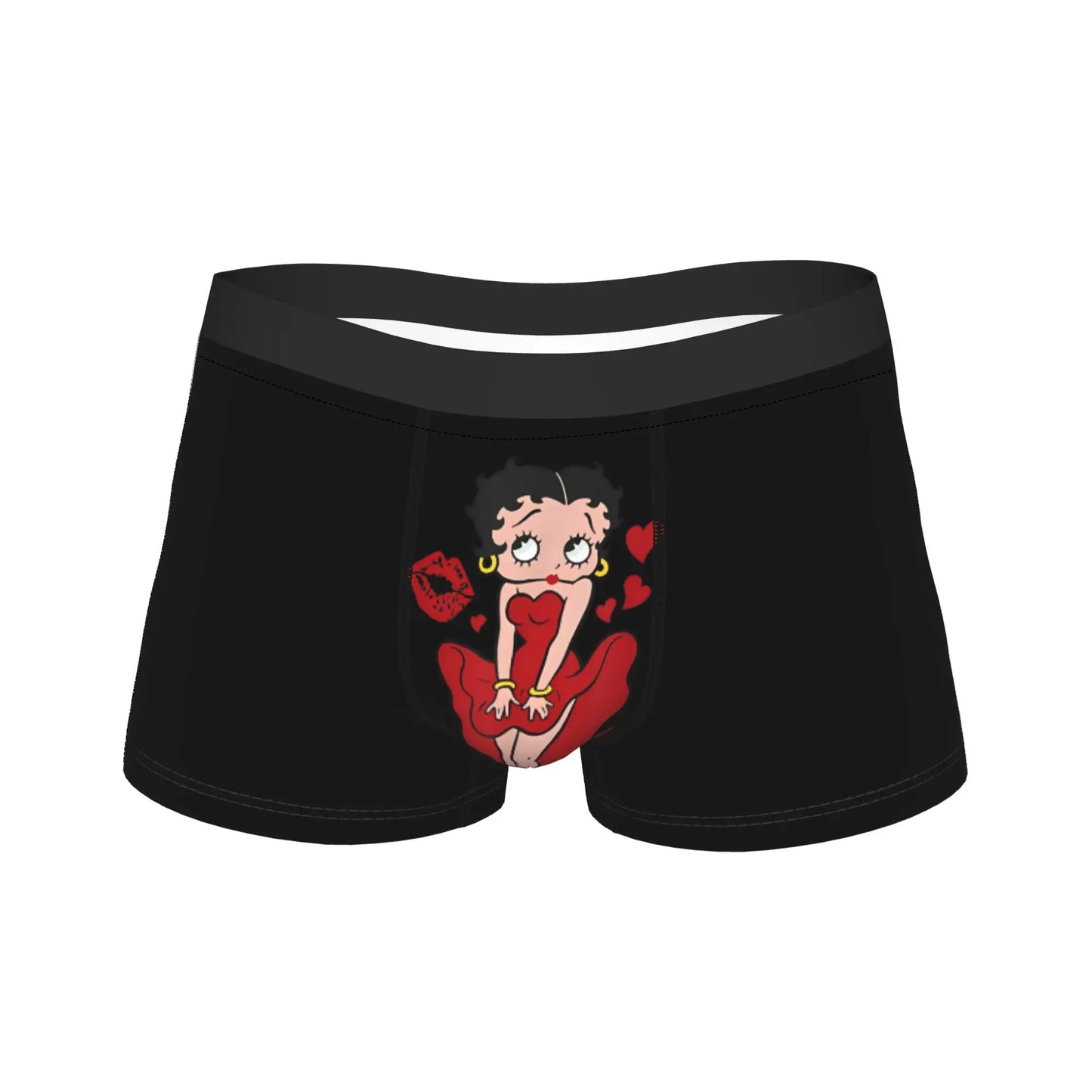 Men's Cartoon Boops Boxer Shorts Underwear