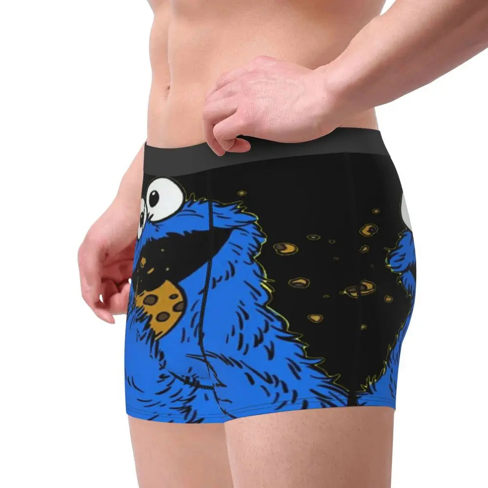 Cookie Monster Boxer Shorts by MINISO