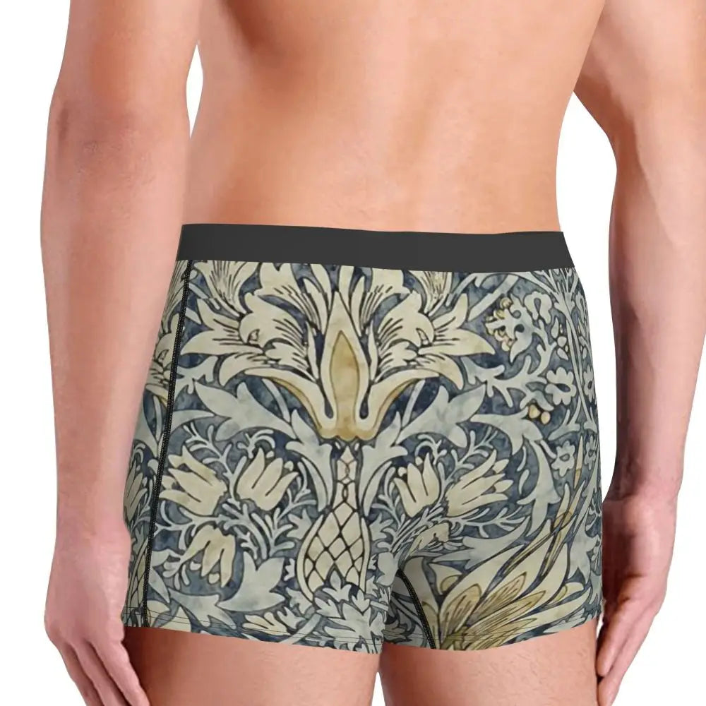 Breathable Cotton Polyester Boxer Shorts for Men