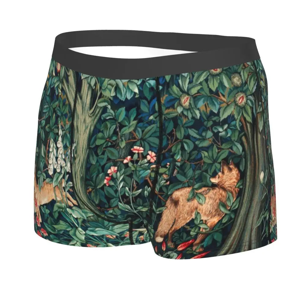 Breathable Cotton Polyester Boxer Shorts for Men