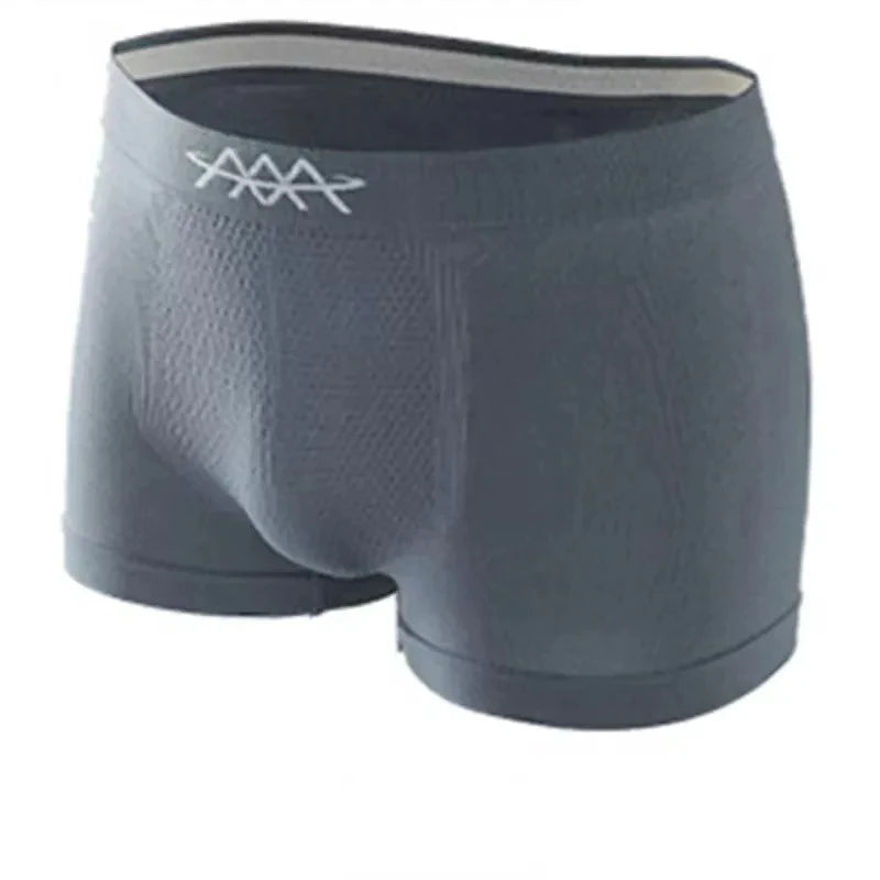 High Elasticity Seamless Men Boxers Honeycomb