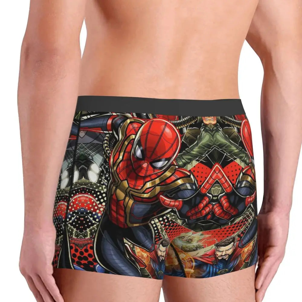 Hello Kitty Spiderman Men's Boxer Shorts