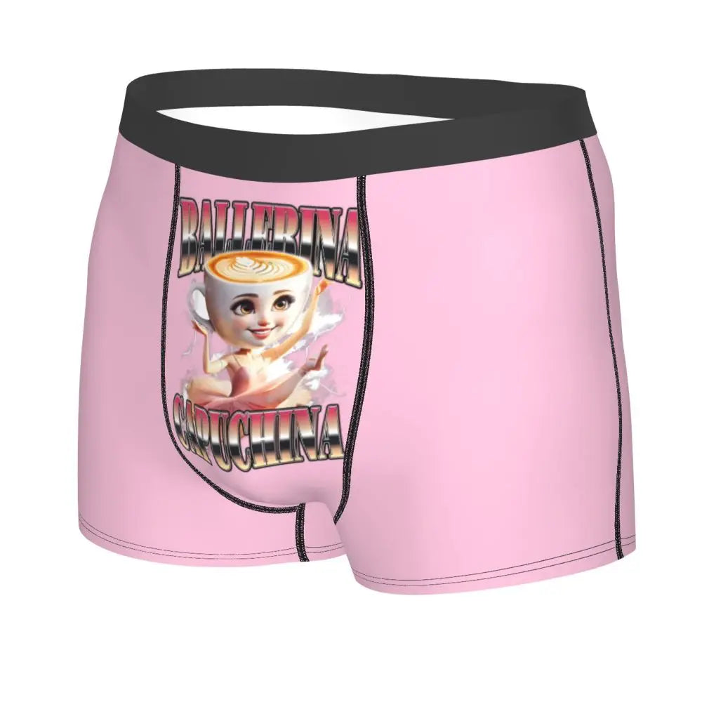 Men's Boxer Shorts Brr Brr Patapim Funny Italian Brainrot