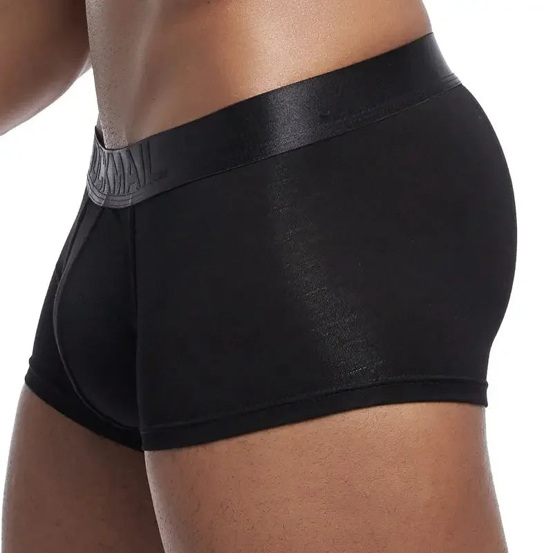 Mens Modal Boxer Shorts with Elastic Waist