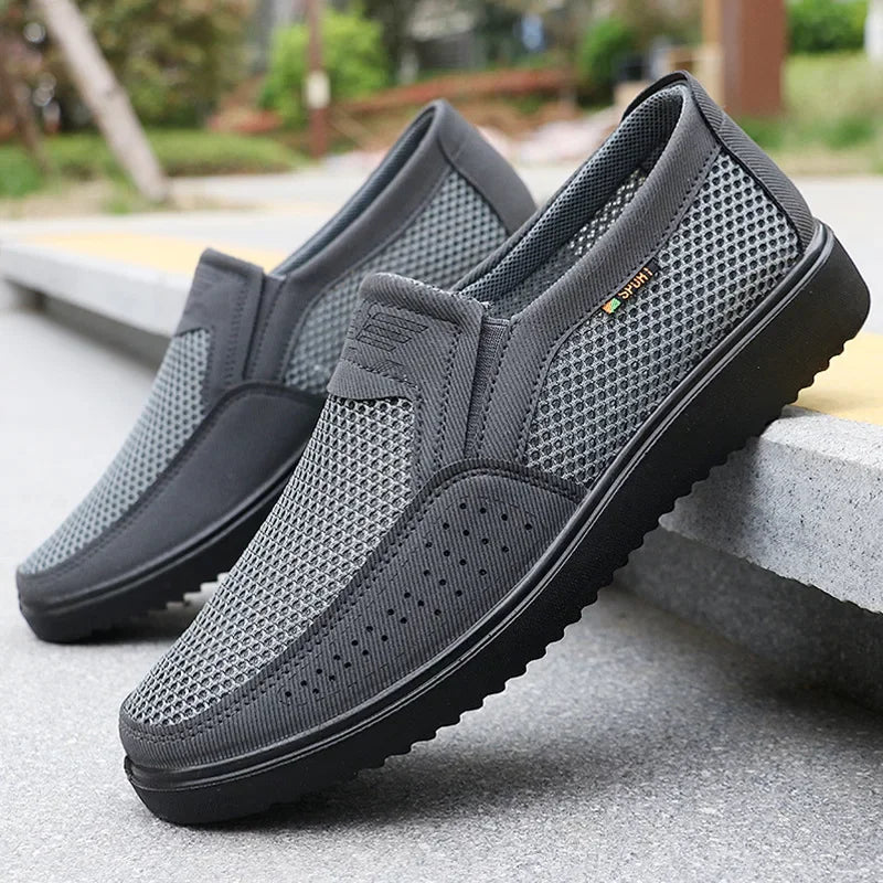 Men's Breathable Slip-On Loafers for Summer Casual Wear
