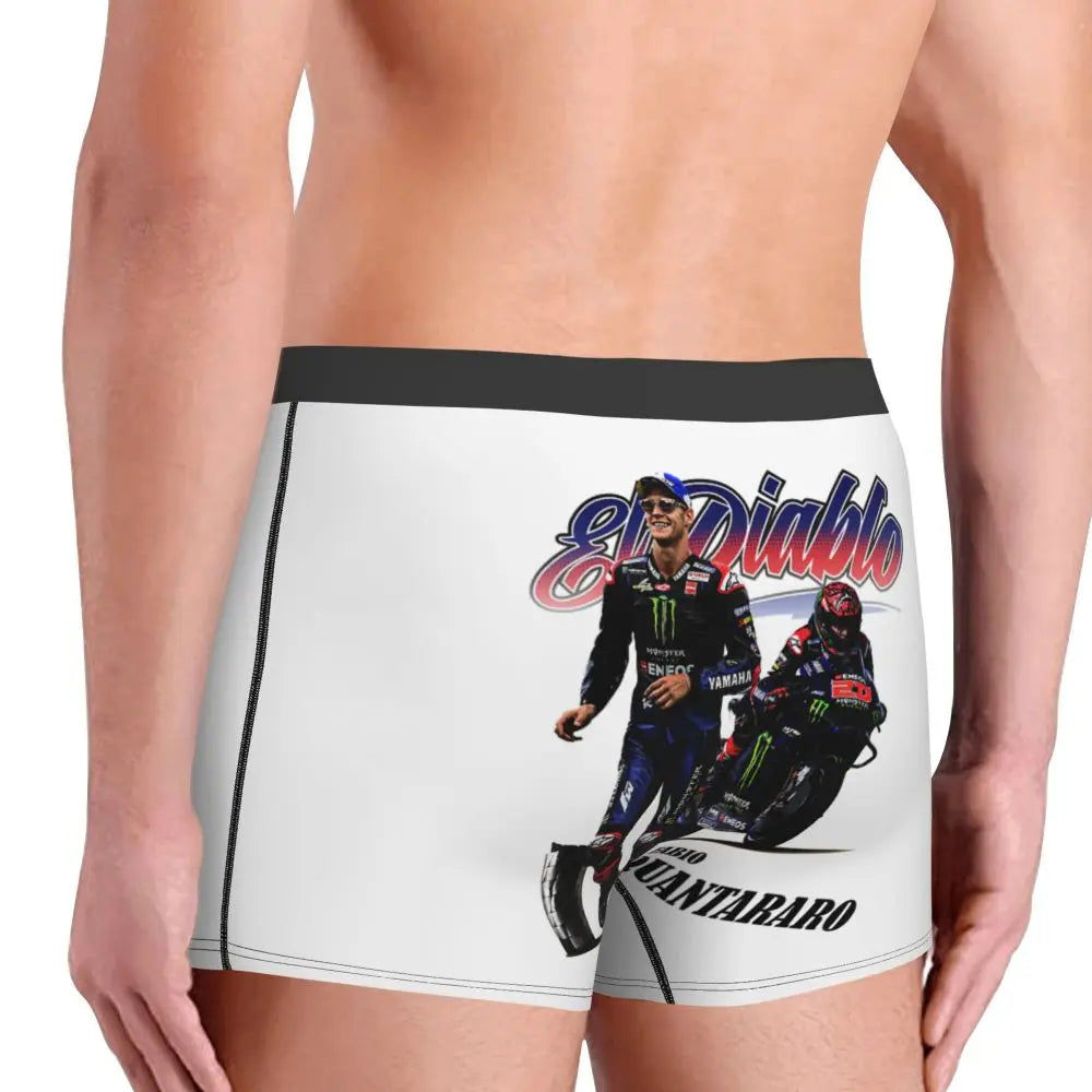 Boxer Shorts Custom Fabio Quartararo Men Underwear