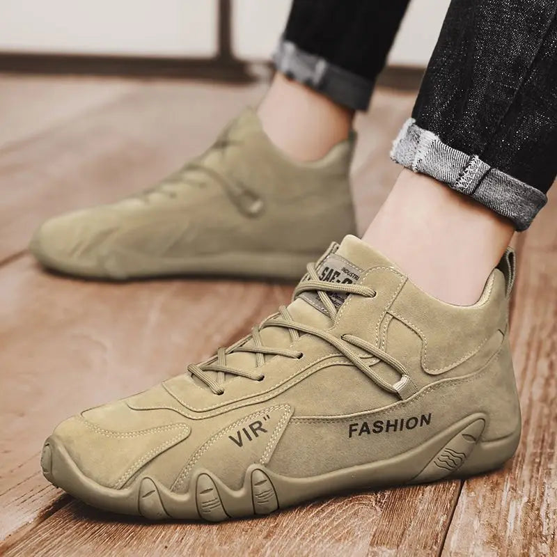 Breathable Cotton Casual Sneakers for Men