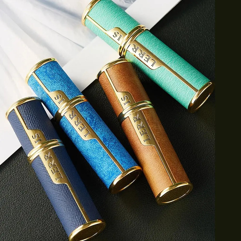5ML Fine Mist Atomizer Refillable Leather Spray Bottle