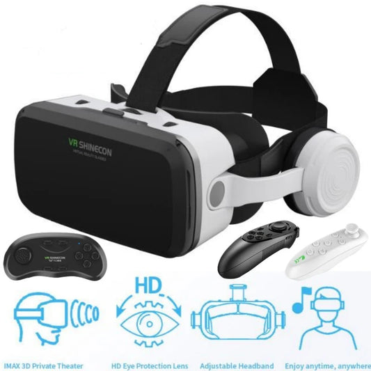 VR Glasses 3D Virtual Reality Glasses Stereo Headset Version for 5.5-7 Inch Mobile Phones