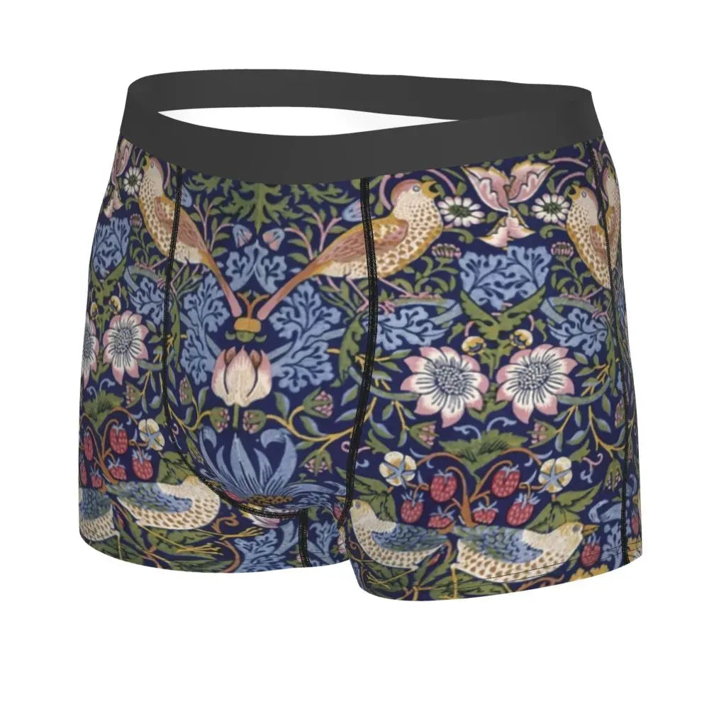 Breathable Cotton Polyester Boxer Shorts for Men