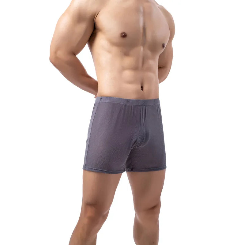 Men's Mesh Boxer Shorts Breathable Nylon Underwear