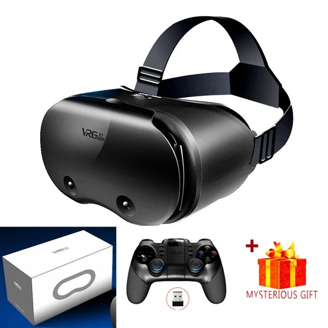 AyeBeau VR Glasses For iPhone Android Smartphone Cell Mobile Phone Helmet Headset