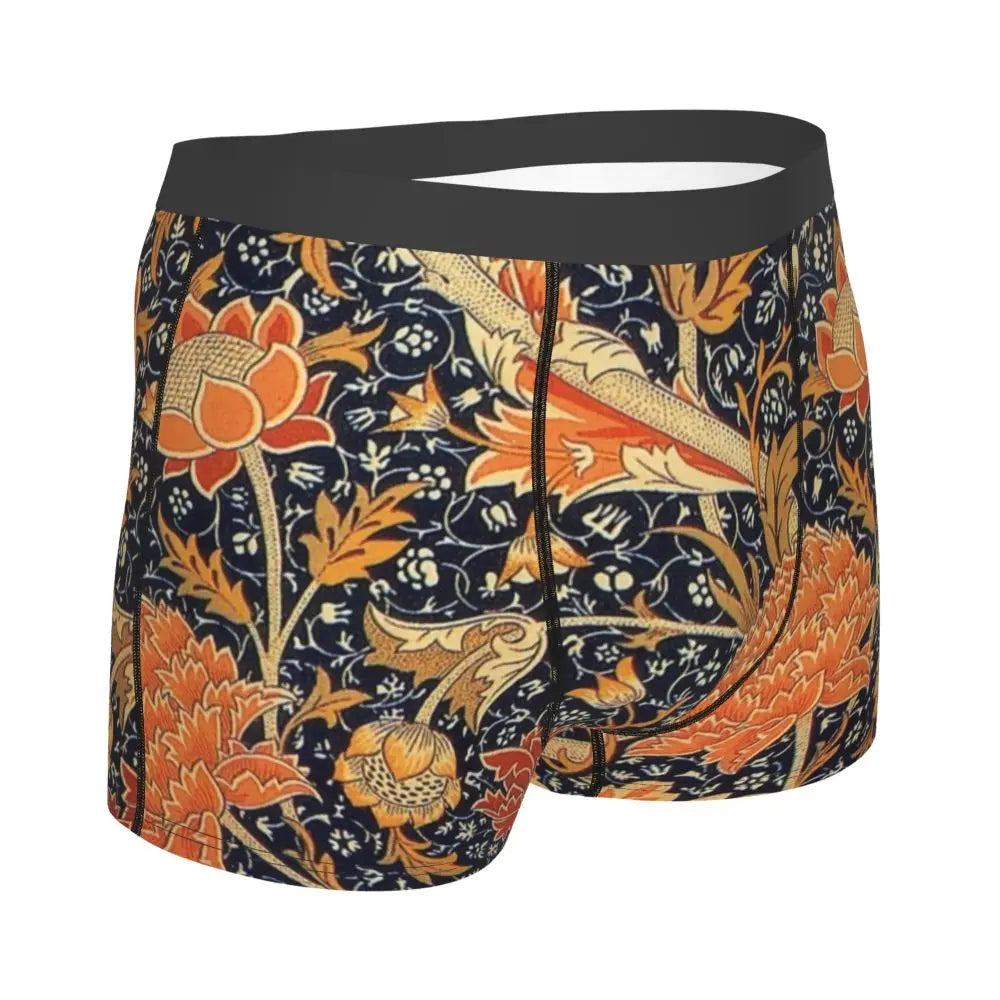 Breathable Cotton Polyester Boxer Shorts for Men