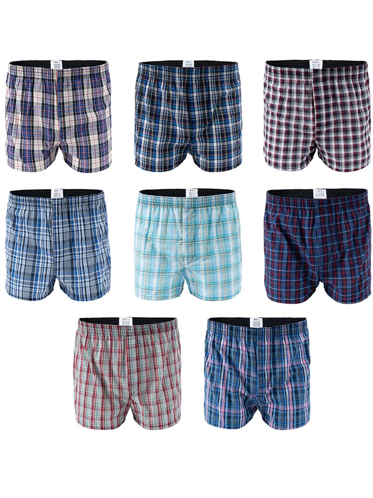 Men's Cotton Boxer Shorts by Goodeal