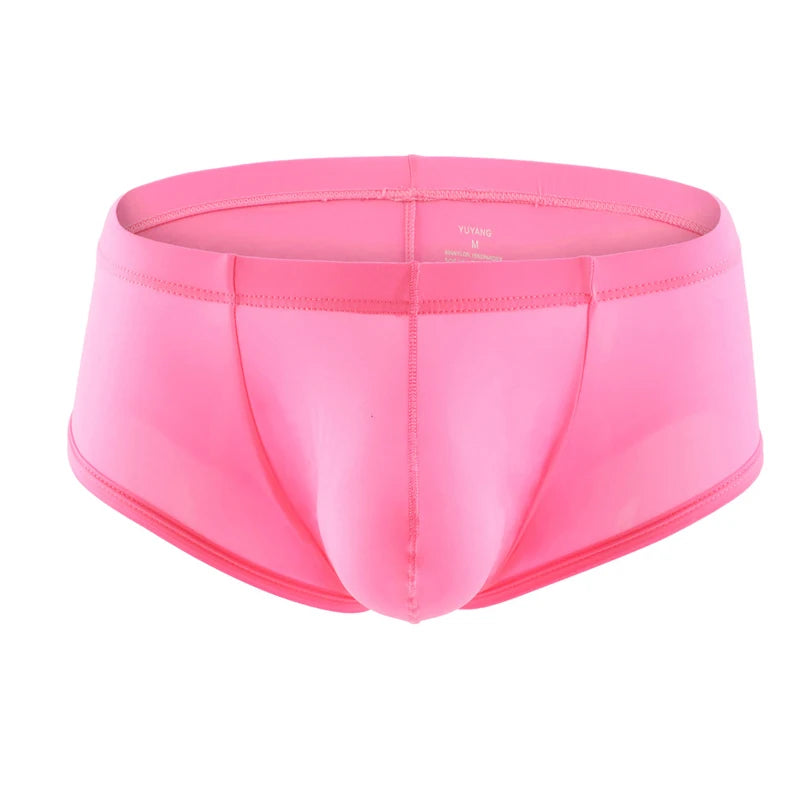 Low Waist Nylon Boxer Shorts for Men