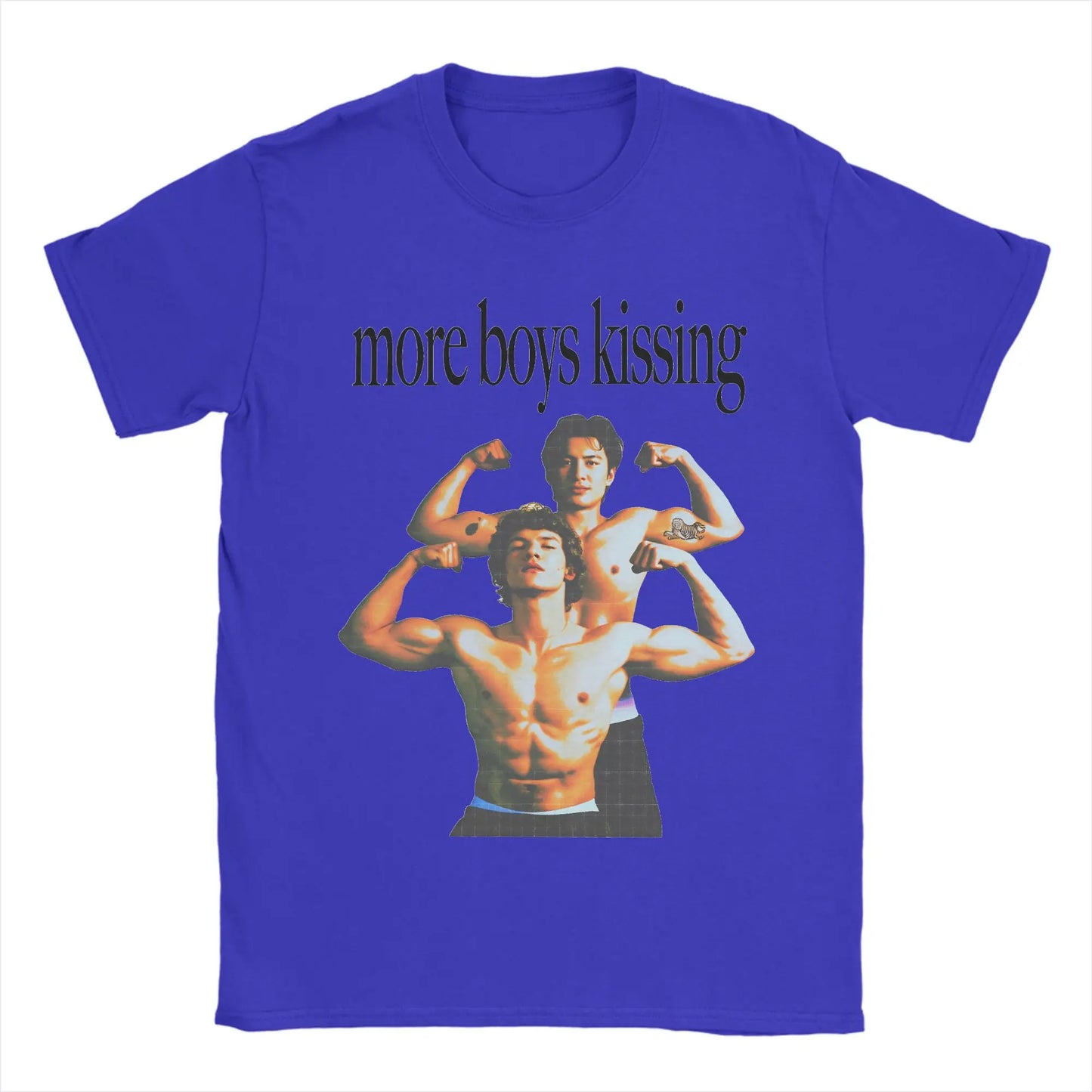 Mens T Shirt More Boy Kissing T-Shirts Hip Hop Heated Rivalry Beach Tee Shirt Y2K Basic Print Cotton Clothes Gift Idea