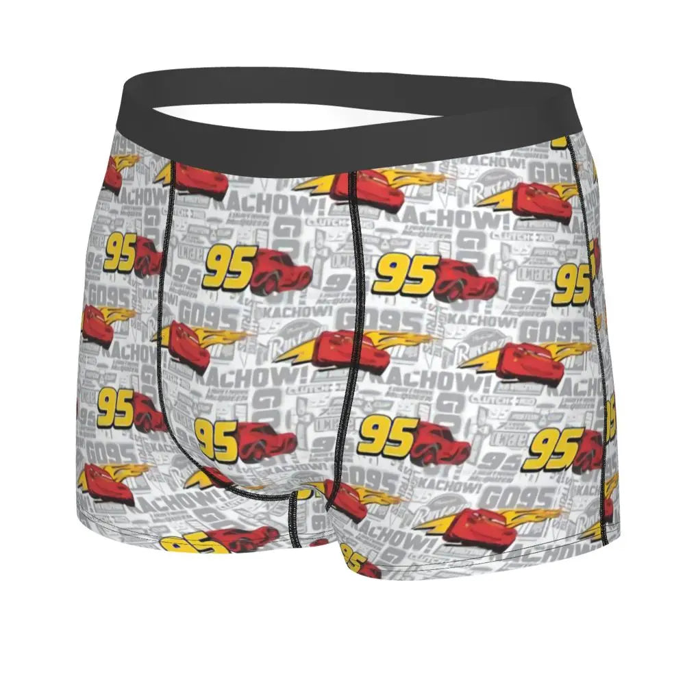 Lightning McQueen Cars Boxer Shorts for Men