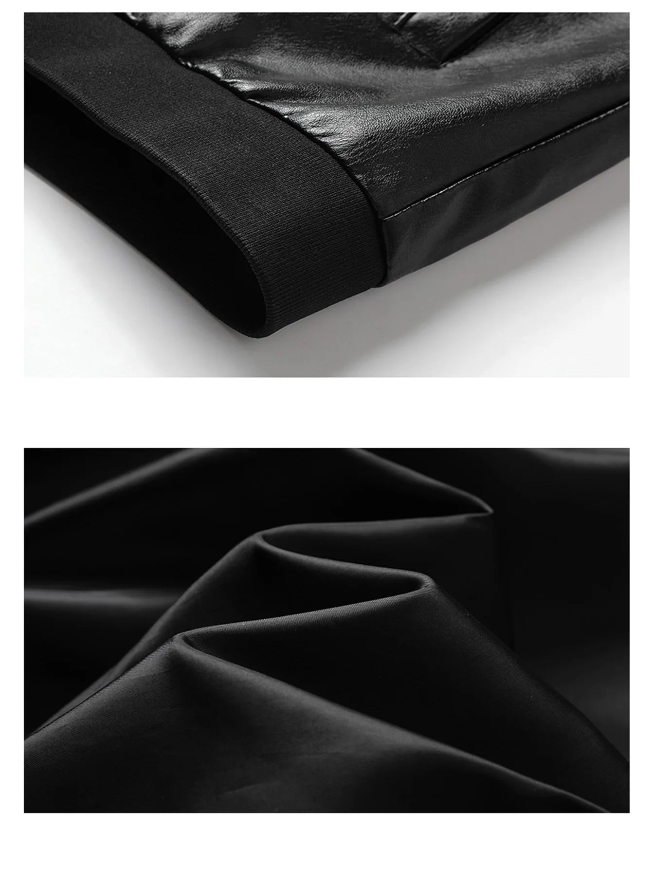 Men's Bomber Jacket Casual Long Sleeve Zip-Up Collar with Pockets Outerwear