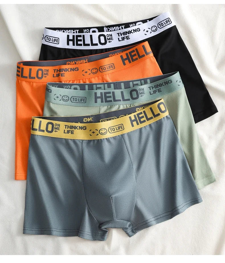 Men's Boxer Shorts Polyester Blend Underwear