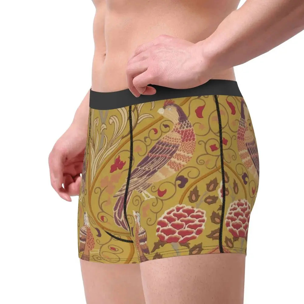 Breathable Cotton Polyester Boxer Shorts for Men