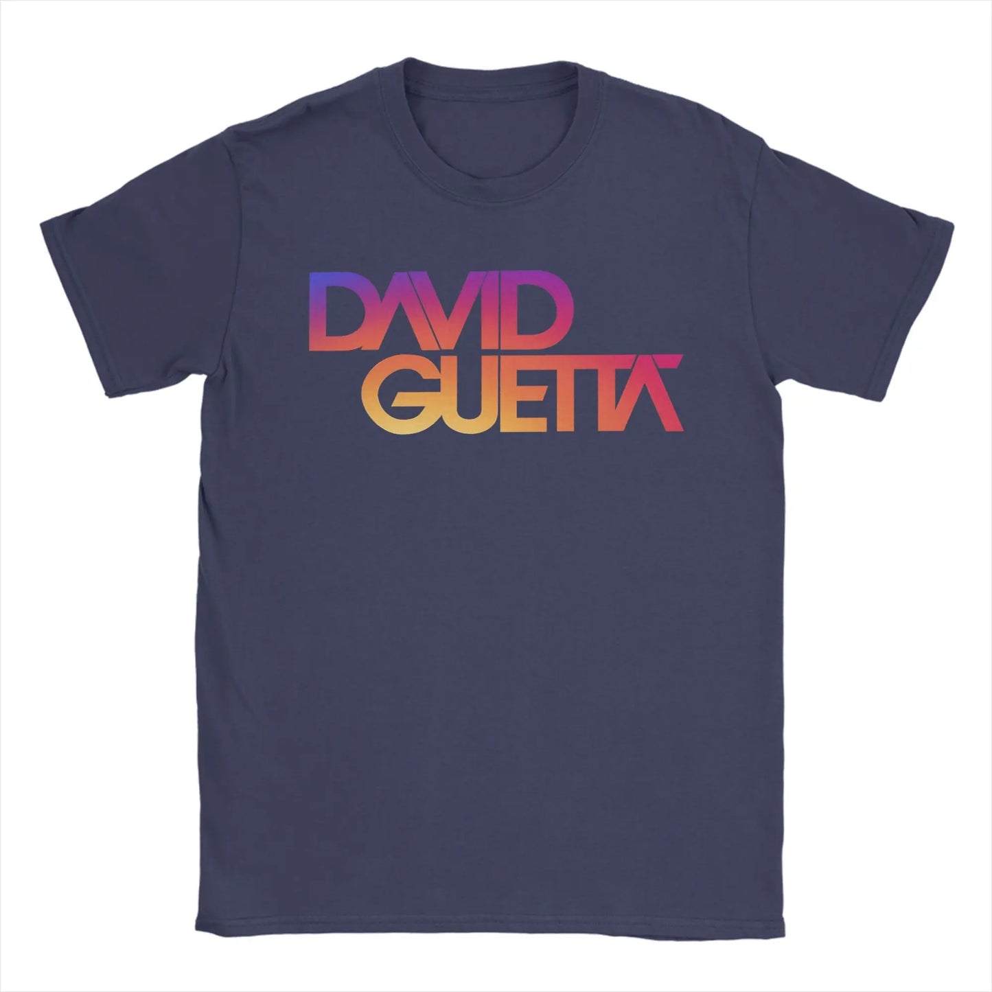 David Guetta Sunset Logo T Shirt Men's  Cotton Cool T-Shirt