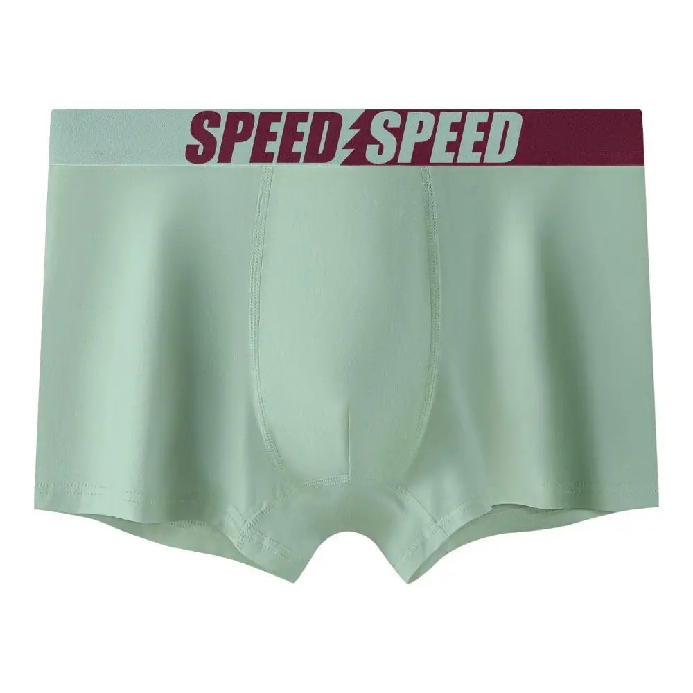 Plus Size Men's Boxer Briefs 3PCS Cotton