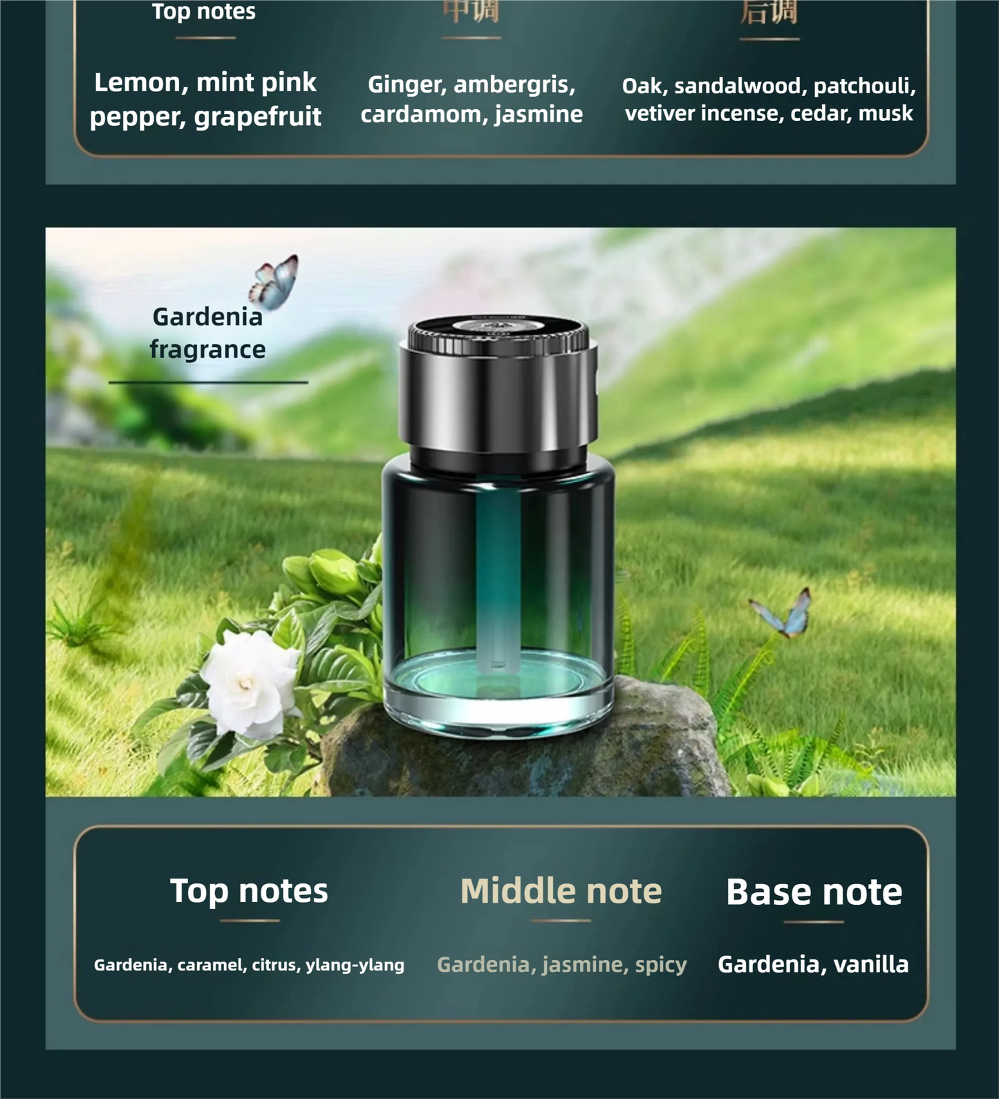 Car Intelligent Spray Aromatherapy Machine 160ml