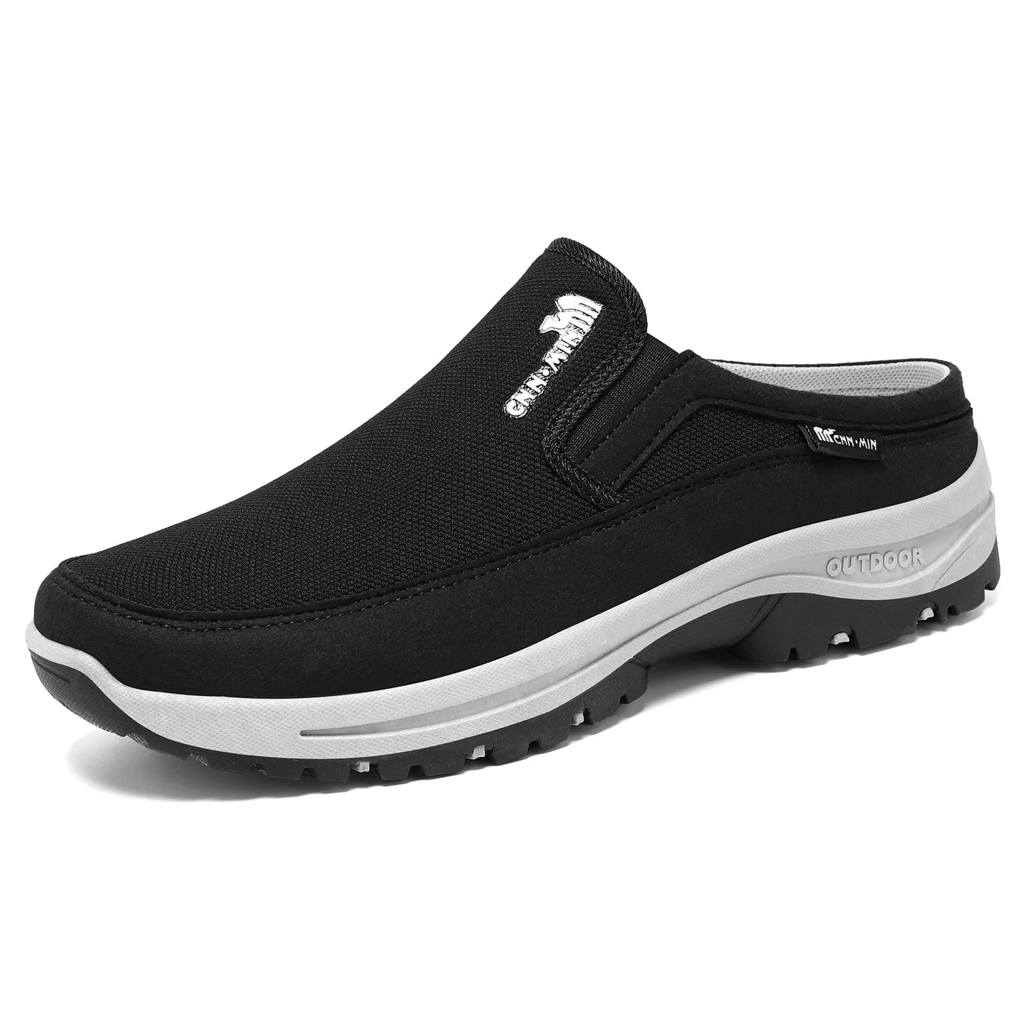 Men's Shoes 2026 Spring New Versatile Casual Half Top Single Shoes Comfortable, Breathable, Odorous Foot Size 39-47