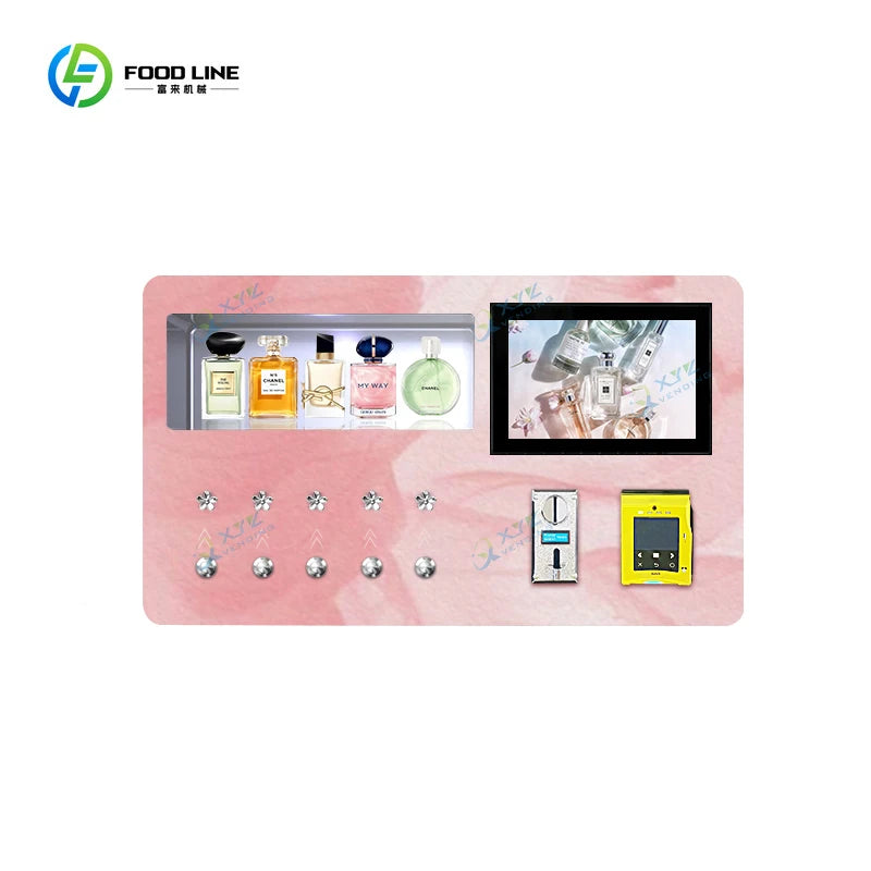 Wall Mount Cologne Spray Vending Machine for Hotels and Malls